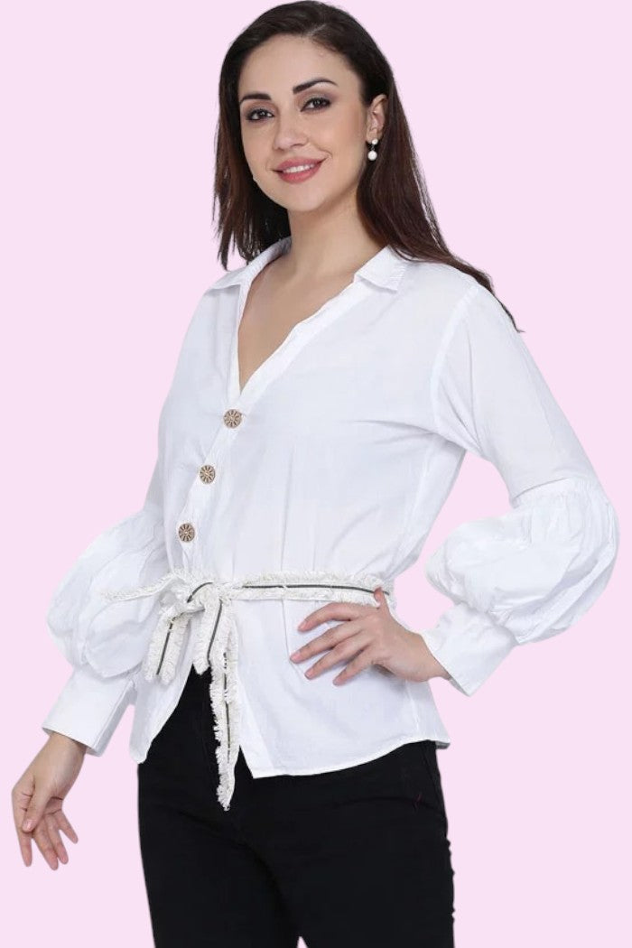 WOMEN'S WHITE SHIRT