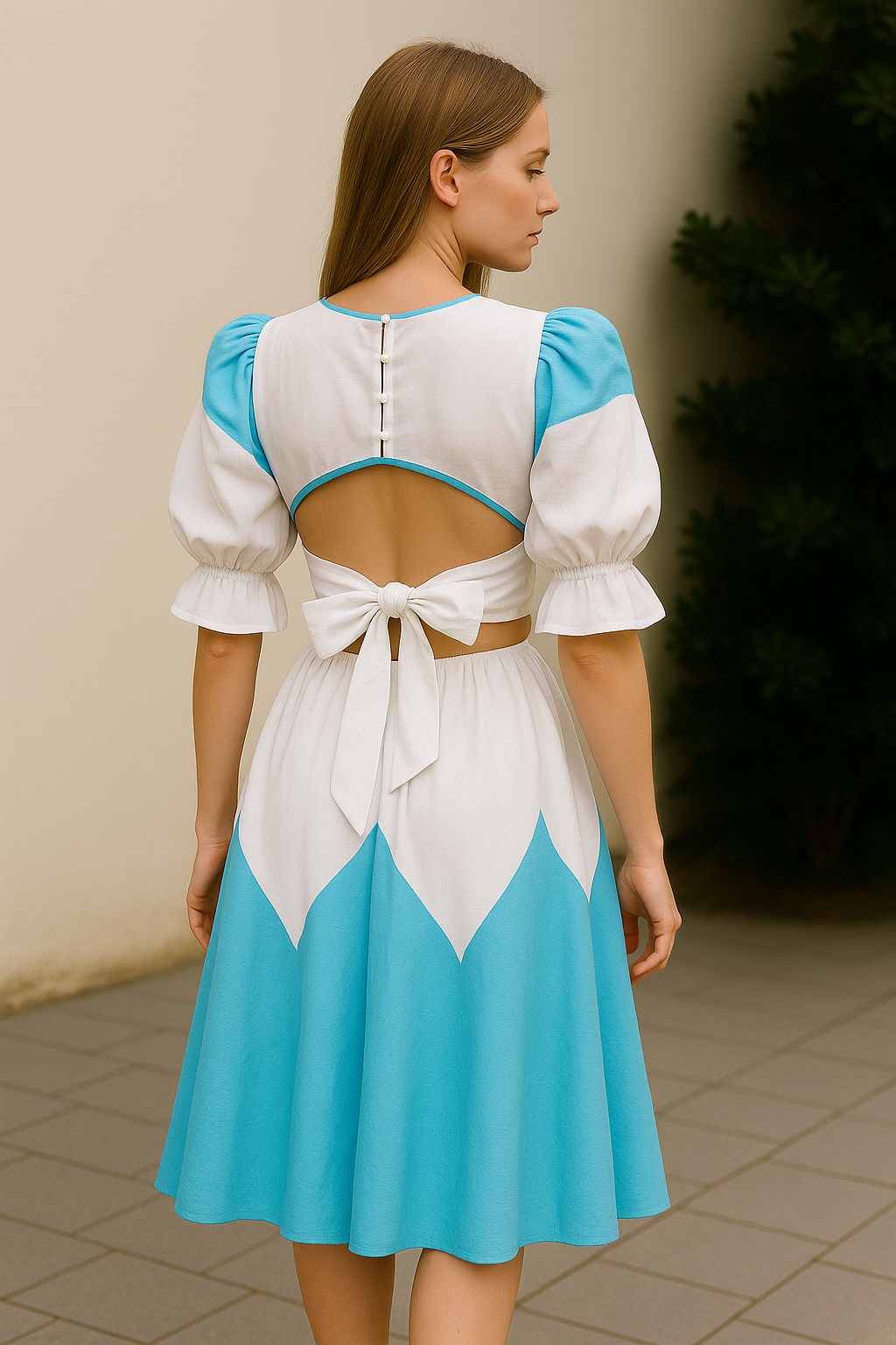 EMILY WHITE DESIGNER WESTERN DRESS