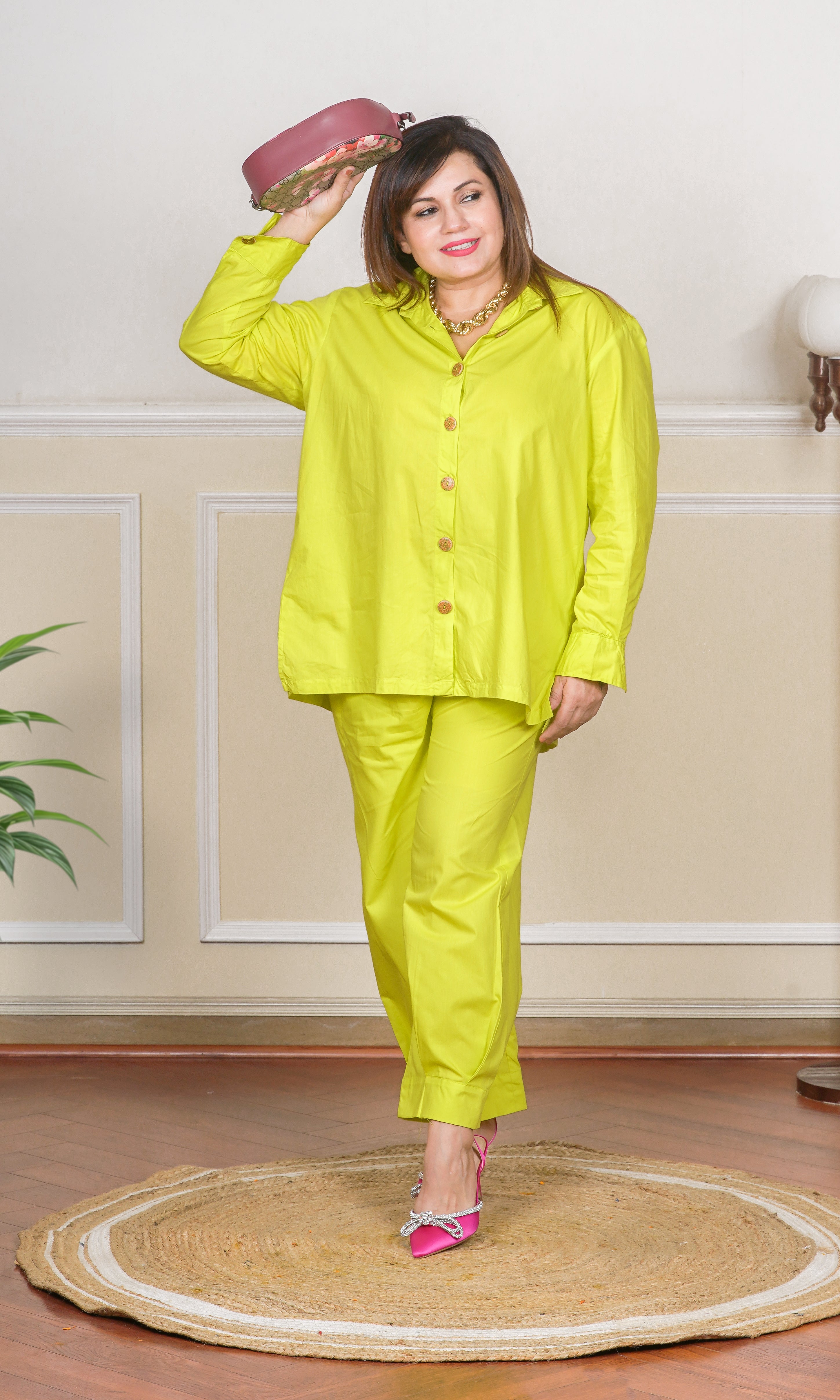 LEMON KISSED RELAXED COORD SET
