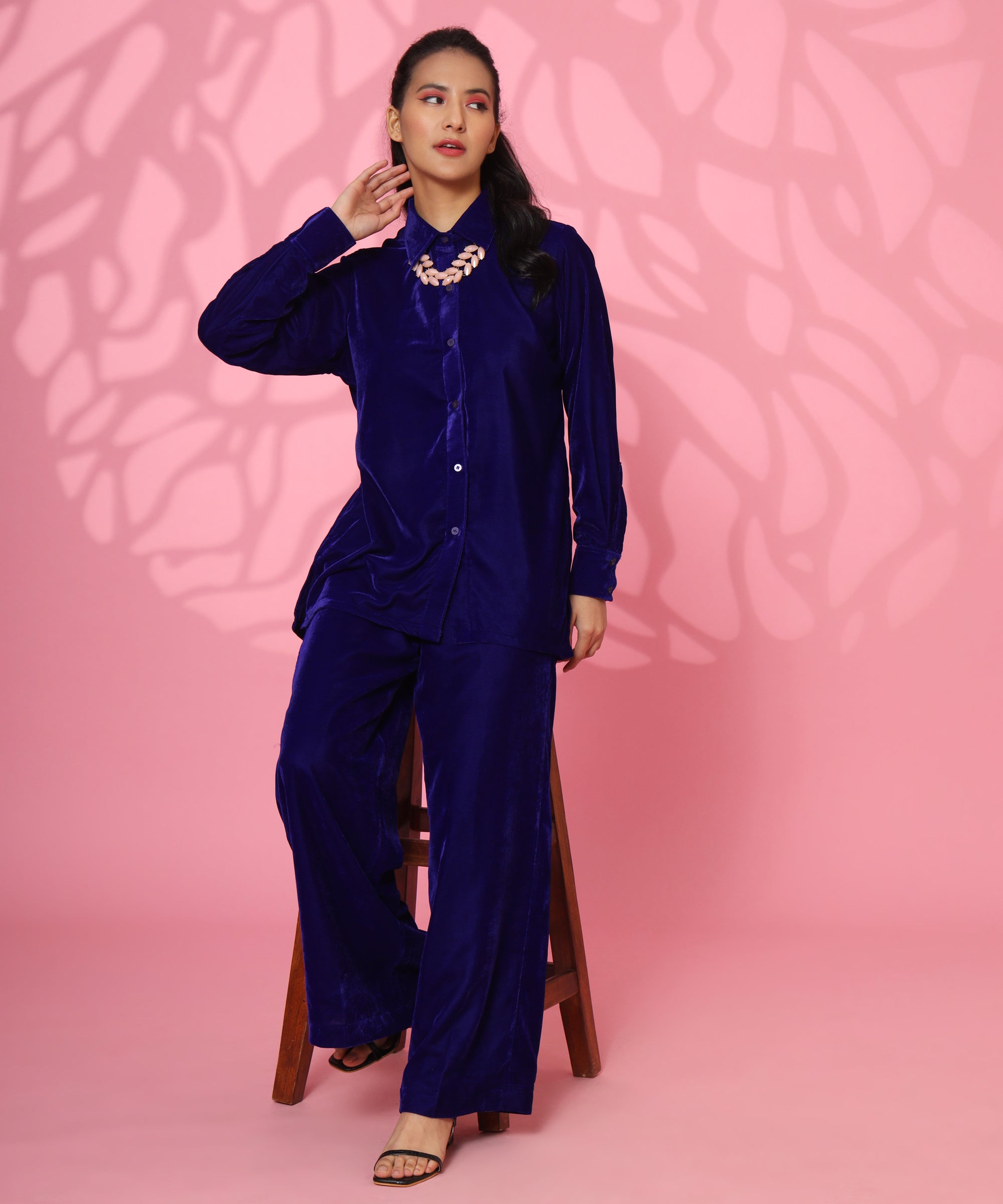 PREMIUM VELVET COORD SET FOR WOMEN