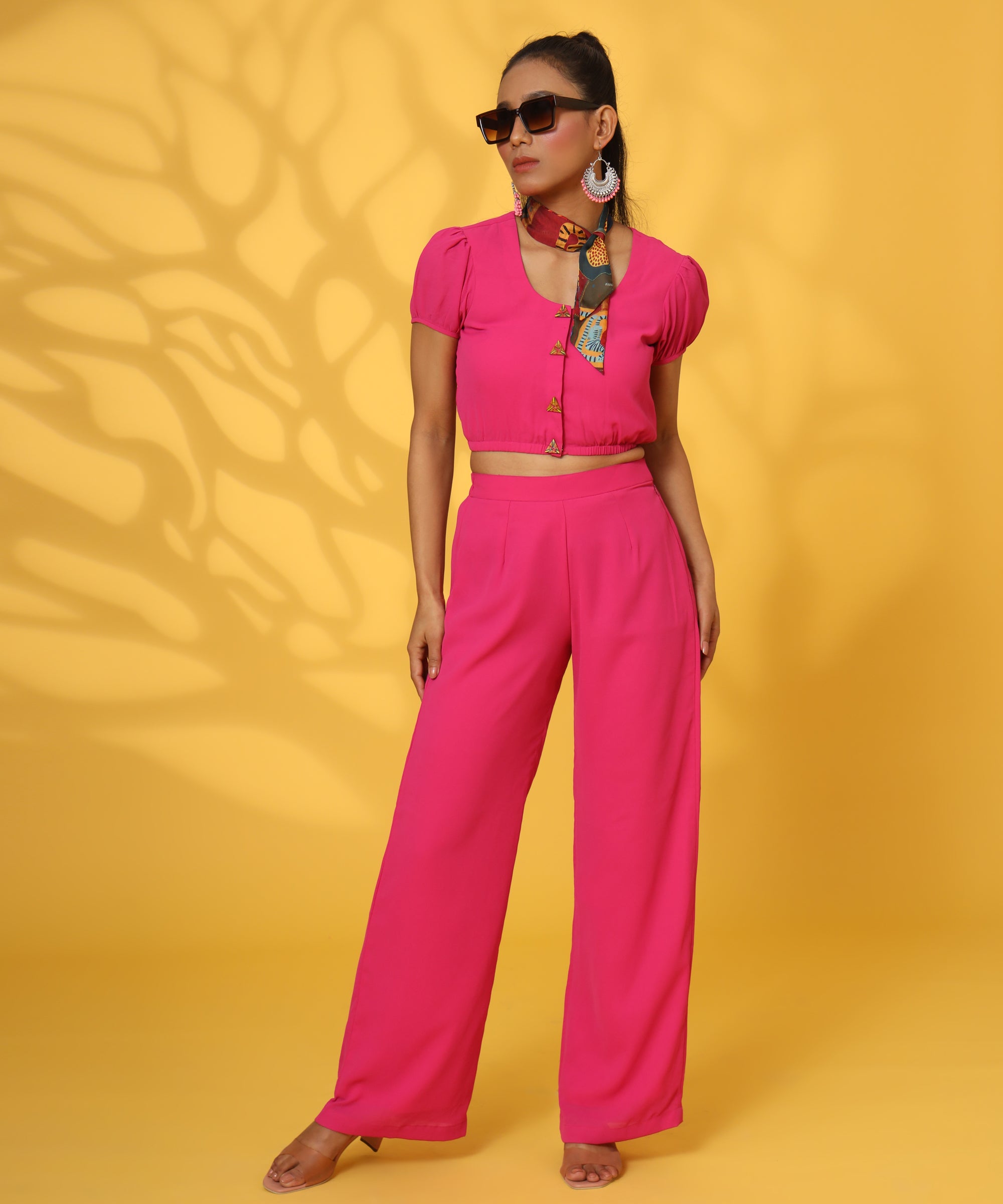 ANGELINA PINK COORD SET FOR WOMEN