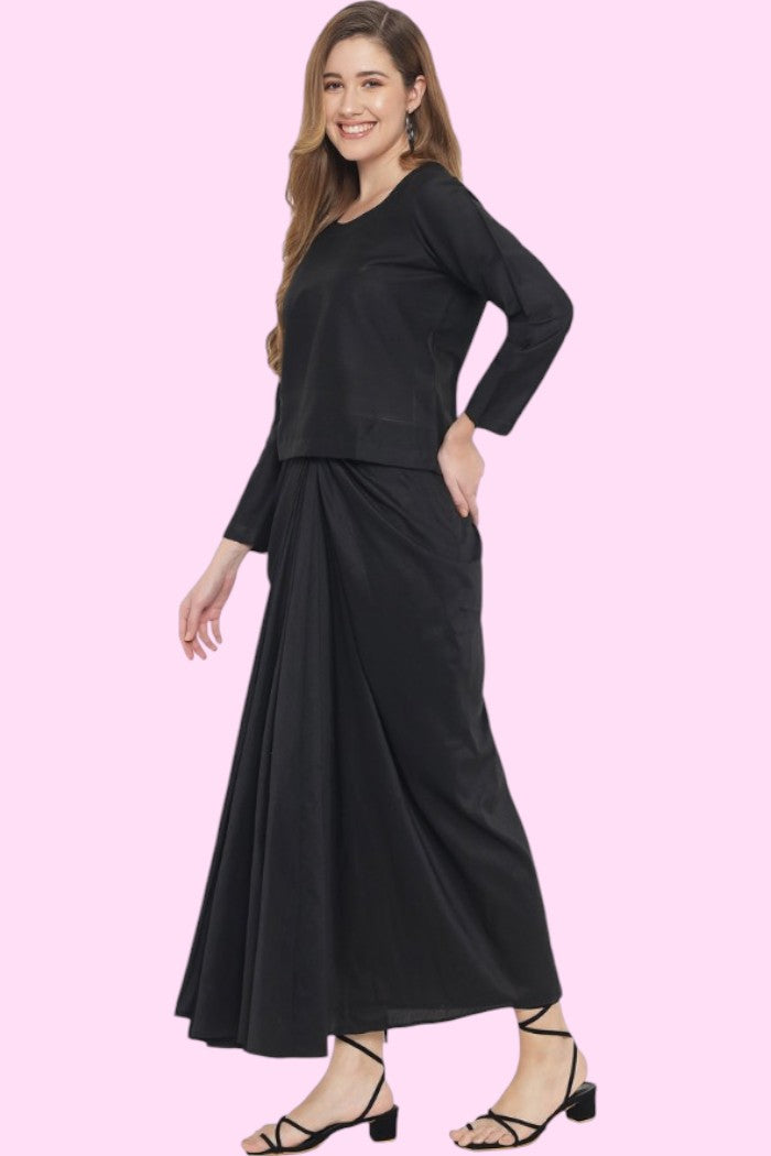 IKTARA DHOTI CO-ORD SET FOR WOMEN
