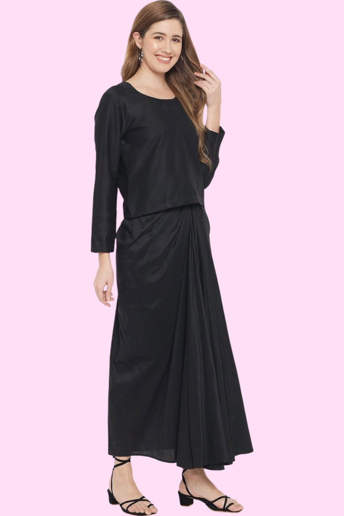 IKTARA DHOTI CO-ORD SET FOR WOMEN