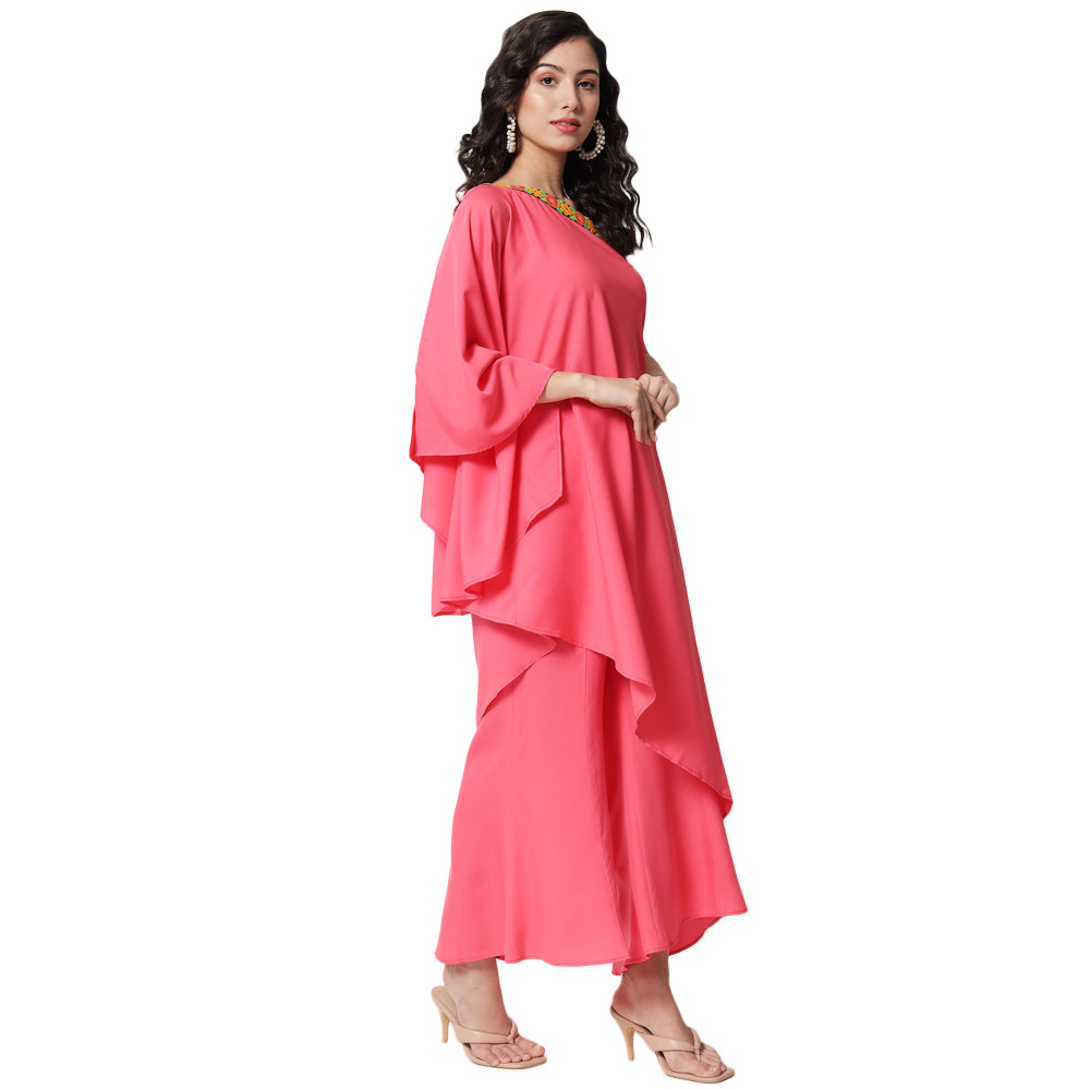 PANKHUDI PEACH SUIT FOR WOMEN