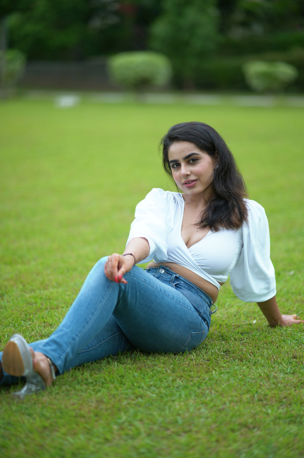 Modern White Front-Knot Top for Women