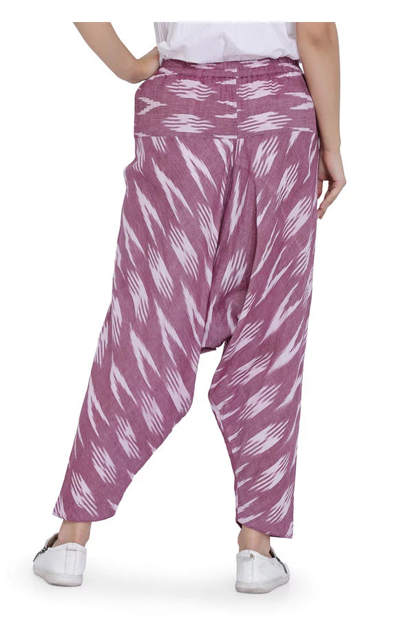 Ikat Cotton Dhoti for Women