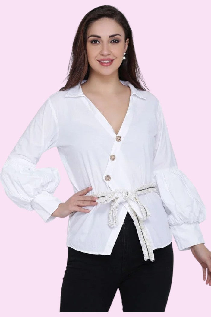 WOMEN'S WHITE SHIRT