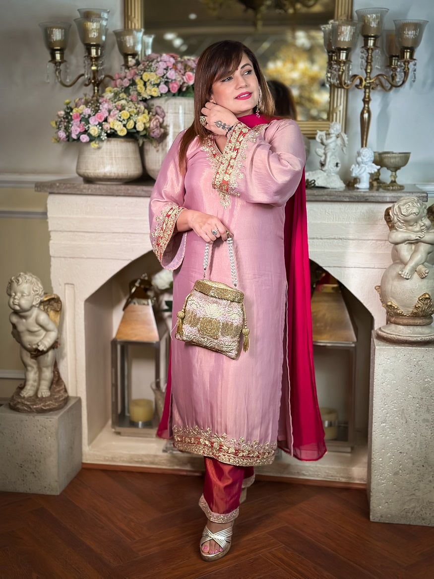 Gulab Embroidered Salwar Suit for Women