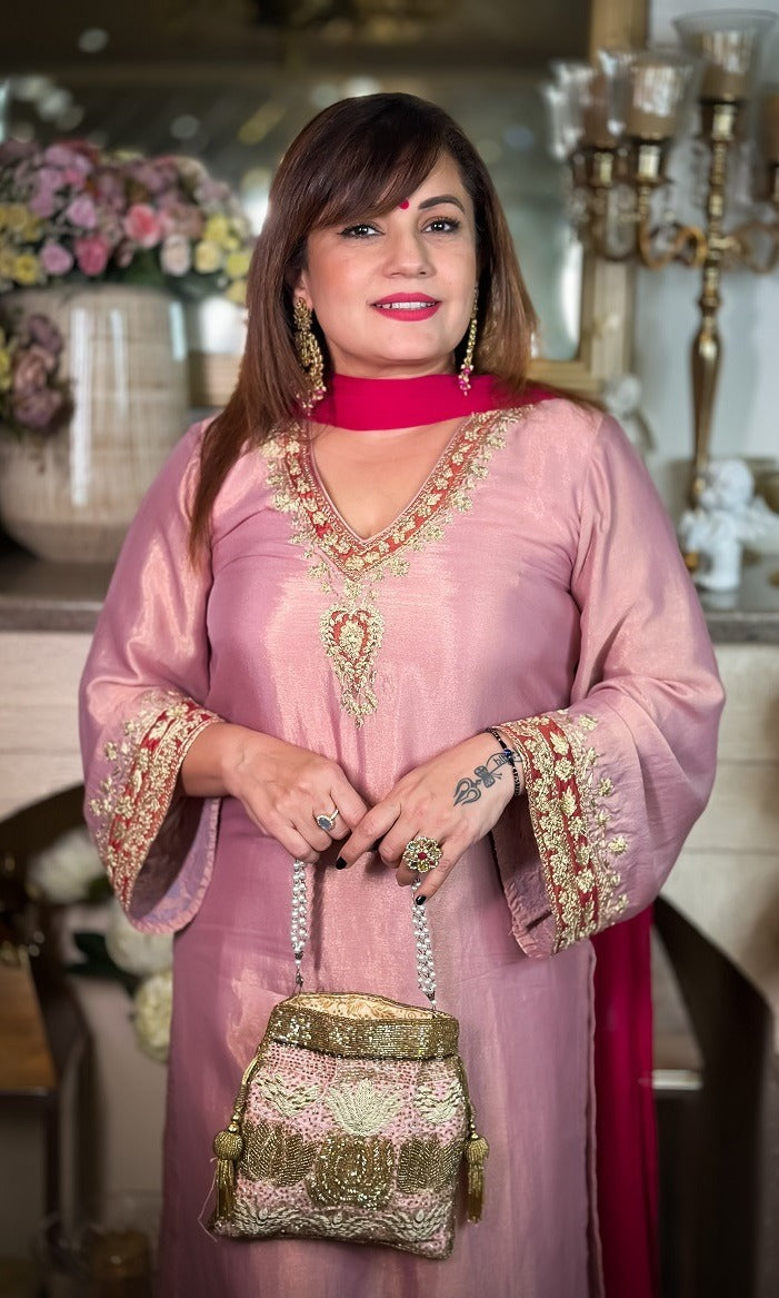 Gulab Embroidered Salwar Suit for Women
